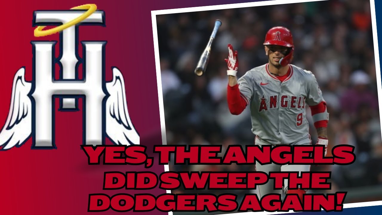ANGELS SWEEP THE DODGERS!!