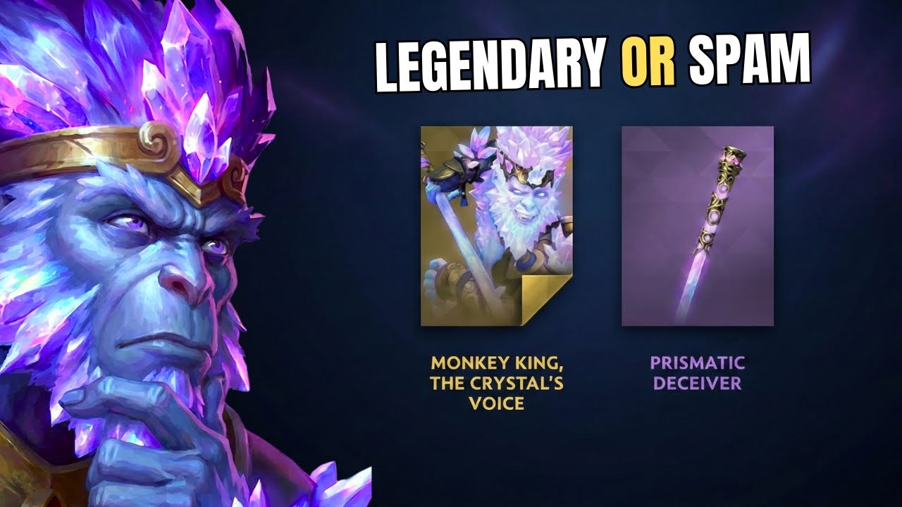 Don't Spin⚠️ before watching this | Monkey King Crystal Voice Legendary Bundle Review