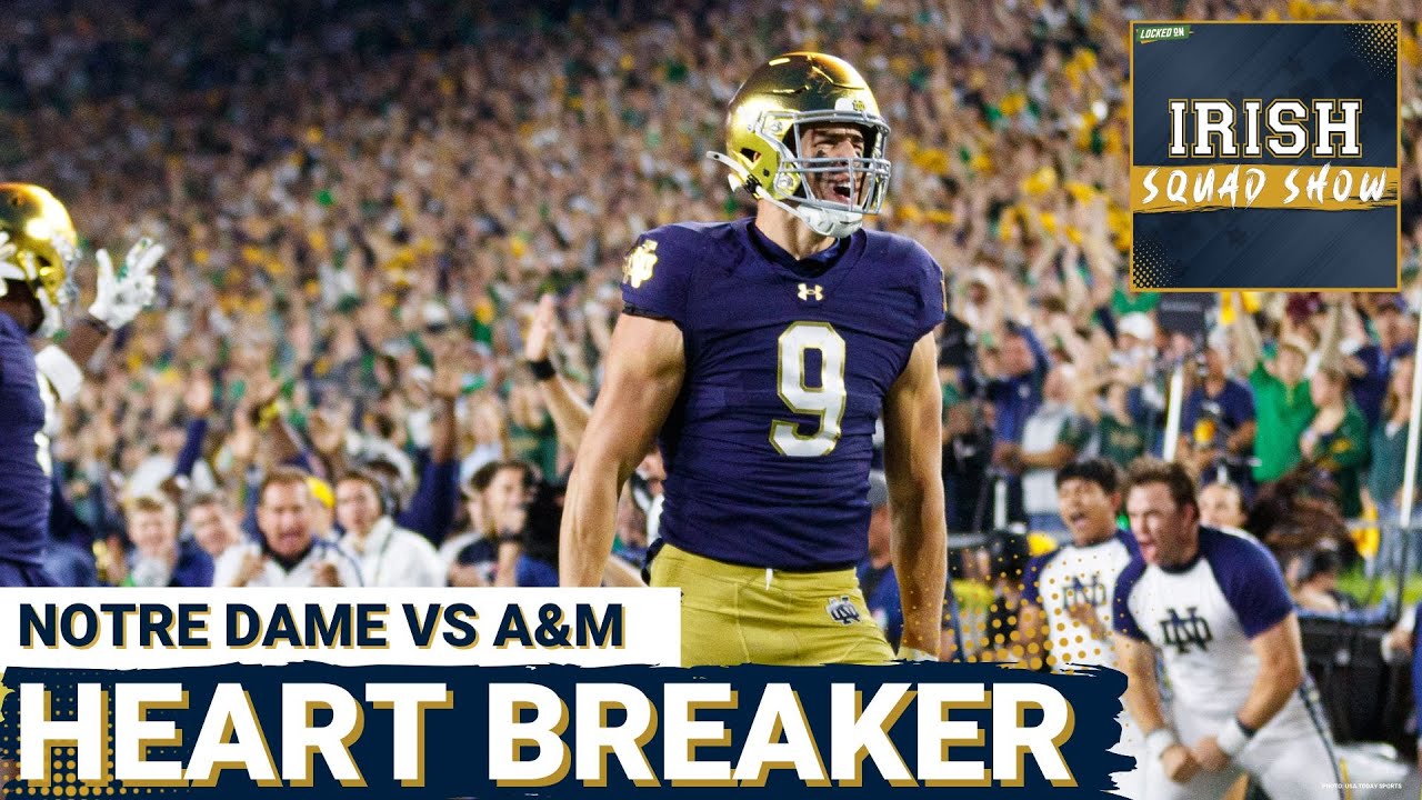 IRISH SQUAD SHOW: The Fighting Irish suffer a HEART BREAKING 41-40 loss and start the season 0-2