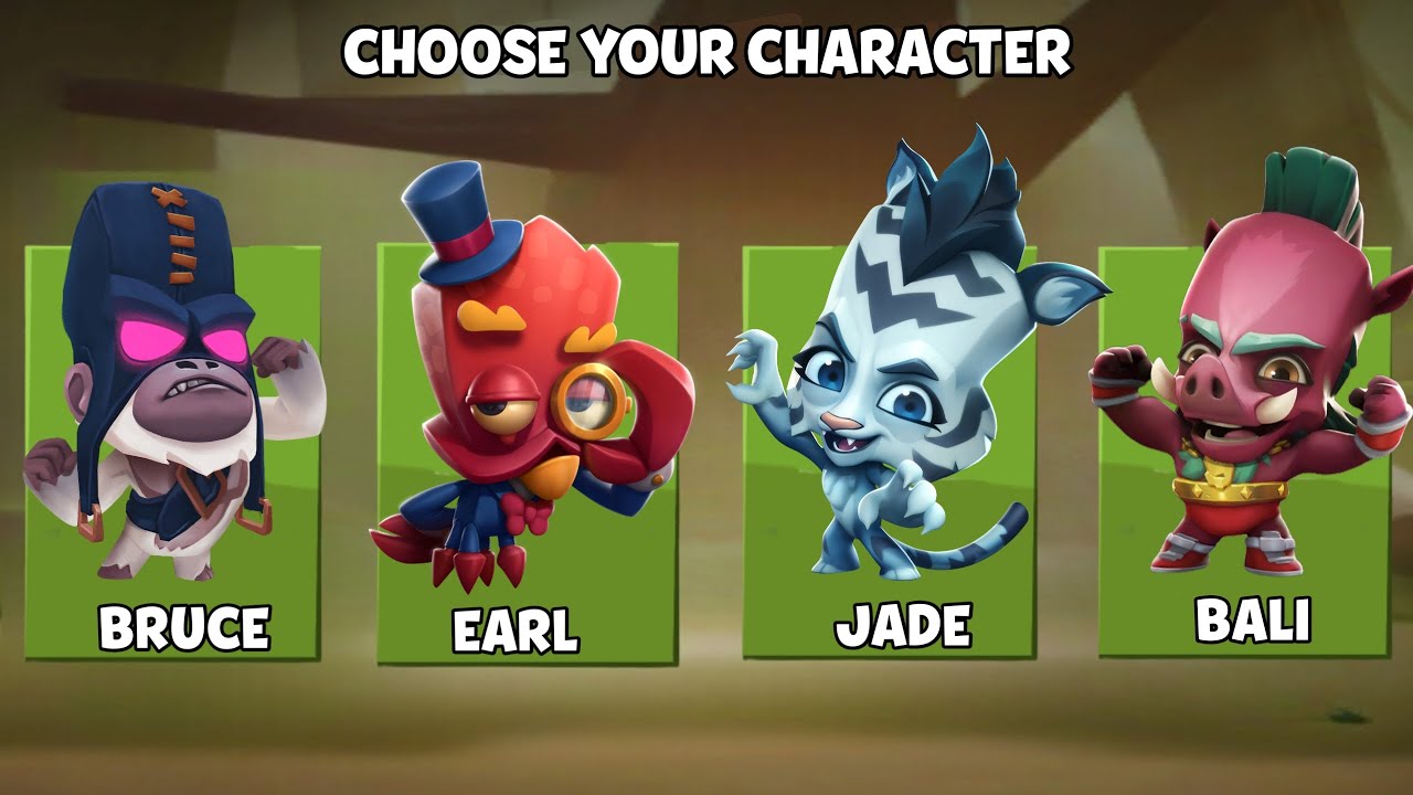 Which Character Bare Hand Attacks is Strong 🤔 | Zooba