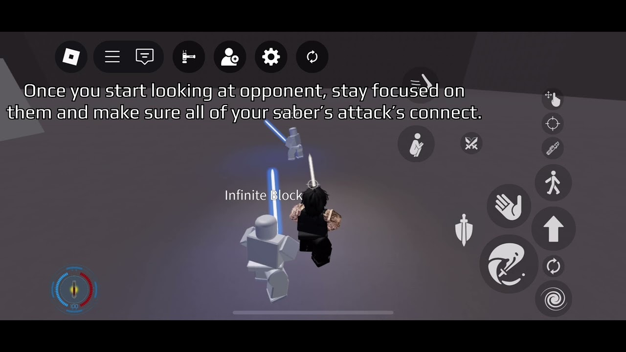 How to Yaw/Instant Yaw on Mobile in Saber Showdown