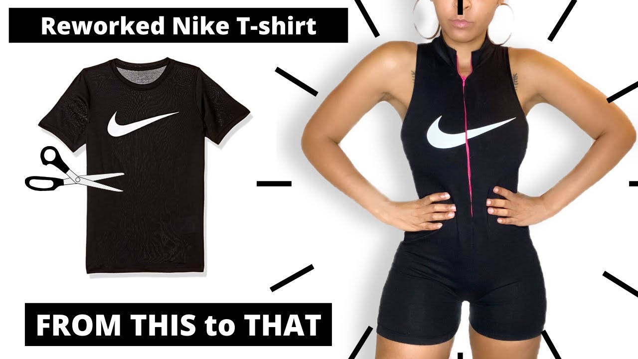 DIY: Turn your t-shirt to a bodysuit