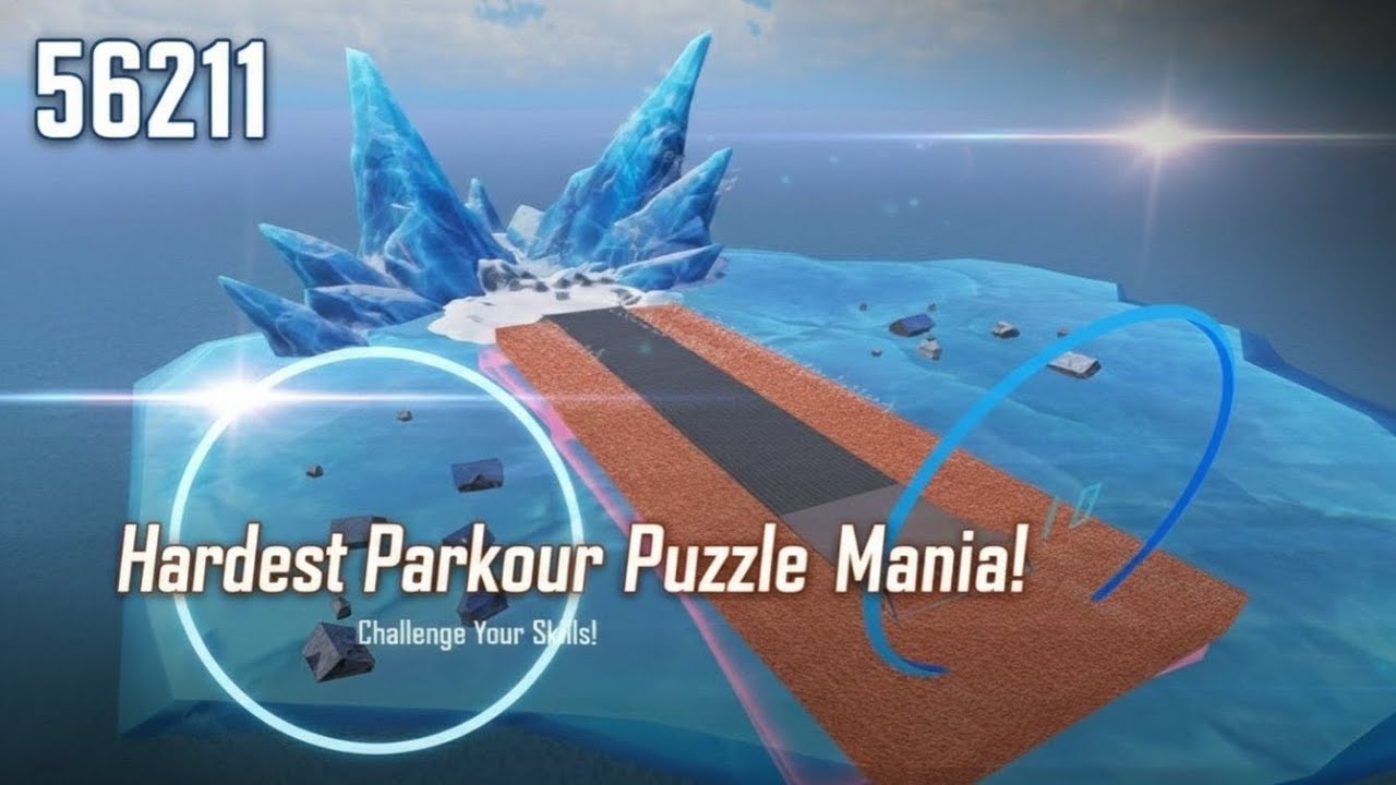56211 Wow map_Hardest Parkour colour Mania #bgmi #pubgmobile #wow #wowvideos #gameplay #gaming 