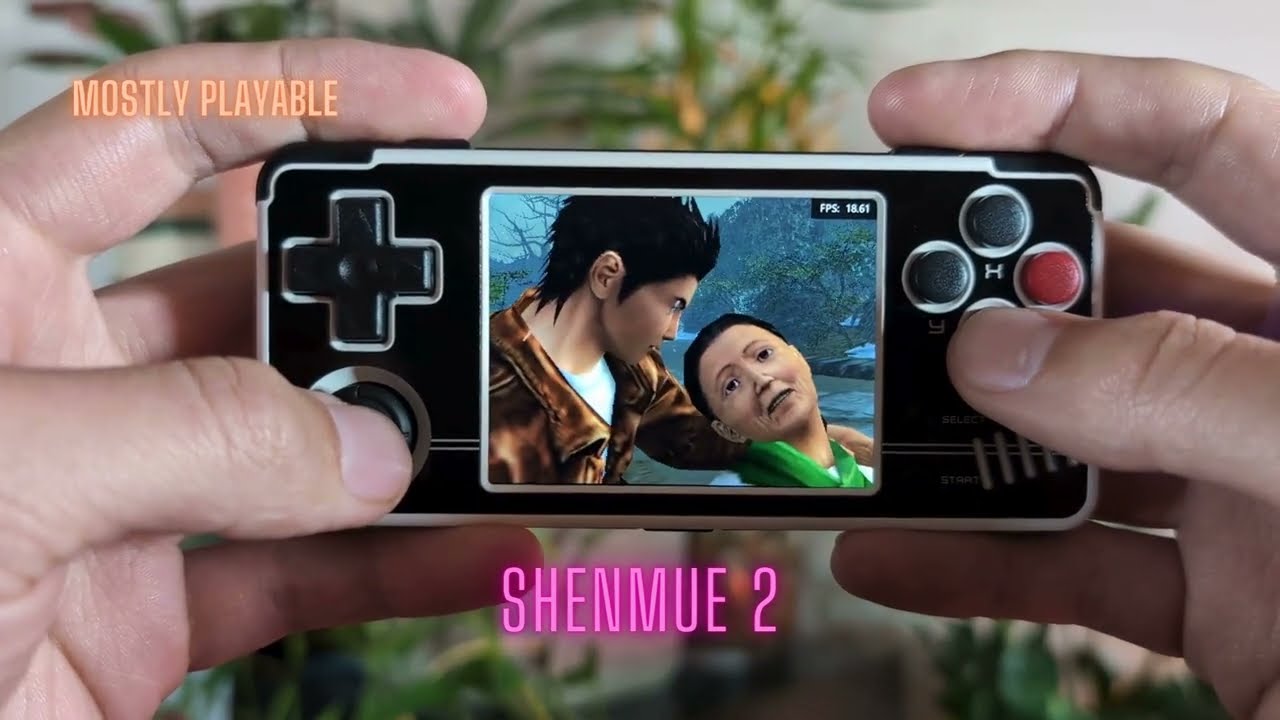 Miyoo A30 Dreamcast Gameplay Testing