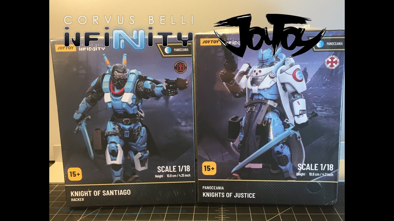 Фигурки рыцаря Сантьяго и рыцарей правосудия от Joy Toy