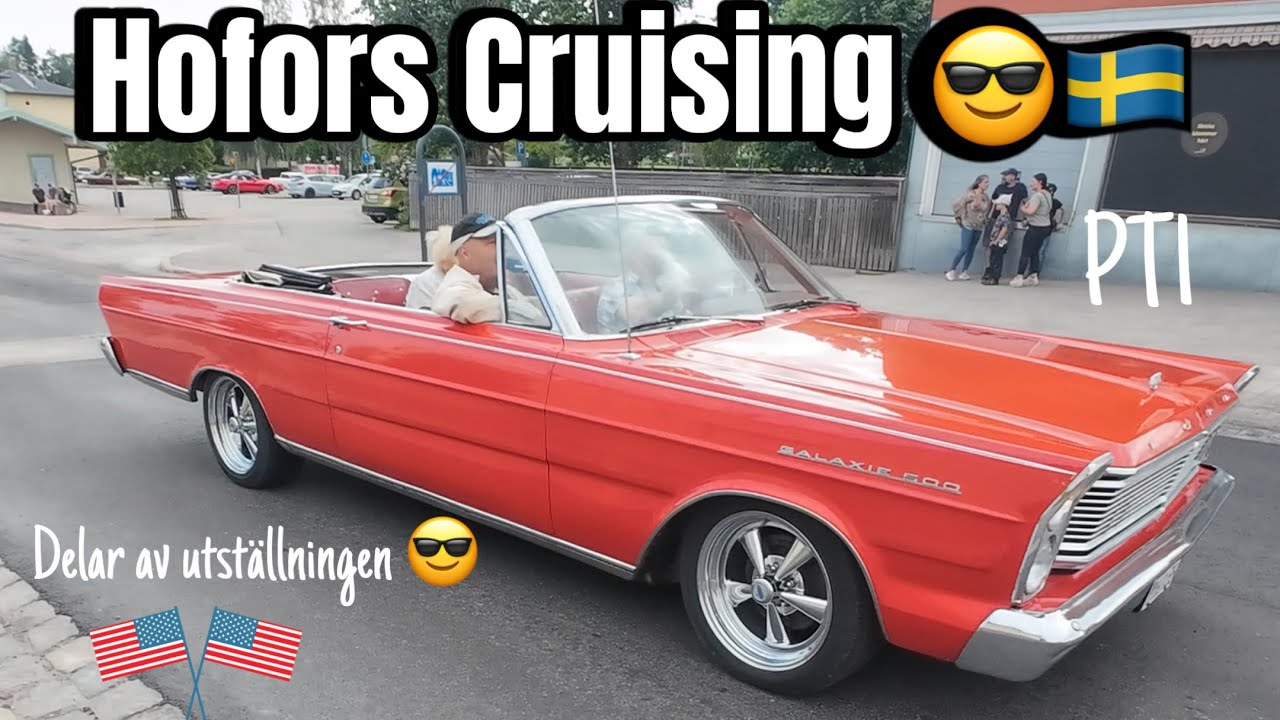 Hofors Cruising 2025 – Del 1: Krom på utställningen & på kvällen cruising 🔥😎🇸🇪