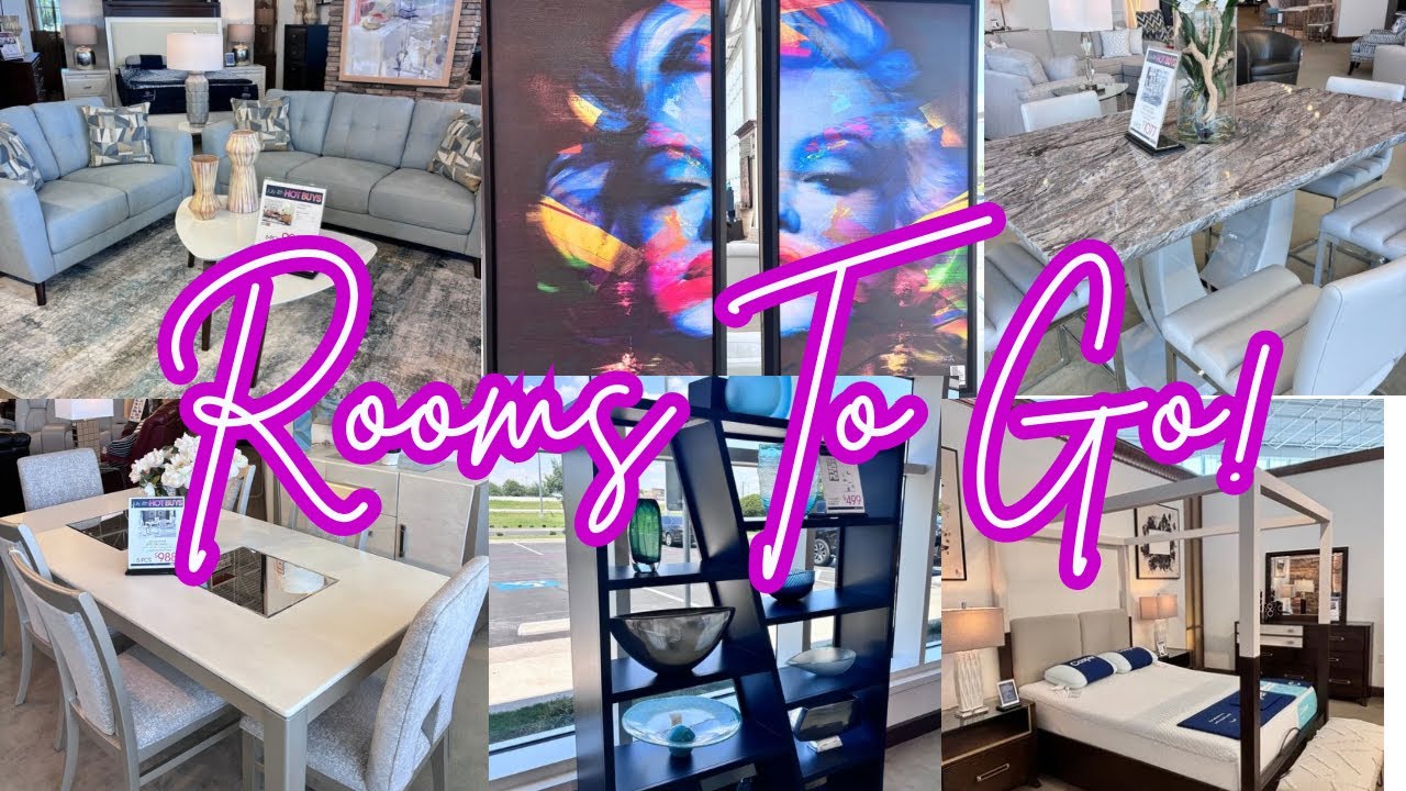STUNNING ROOMS TO GO FURNITURE ON SALE NOW!! SHOP WITH ME!! ❤️❤️ #shopwithme
