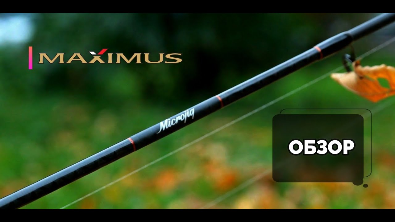 Обзор Maximus Gravity Microjig. Спиннинг для микроджига.