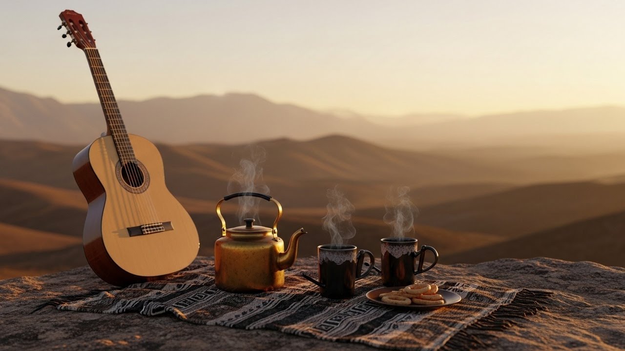 Spanish Guitar & Oud - Best Flamenco Rumba Instrumental With Soft Calm And Balanced Mood