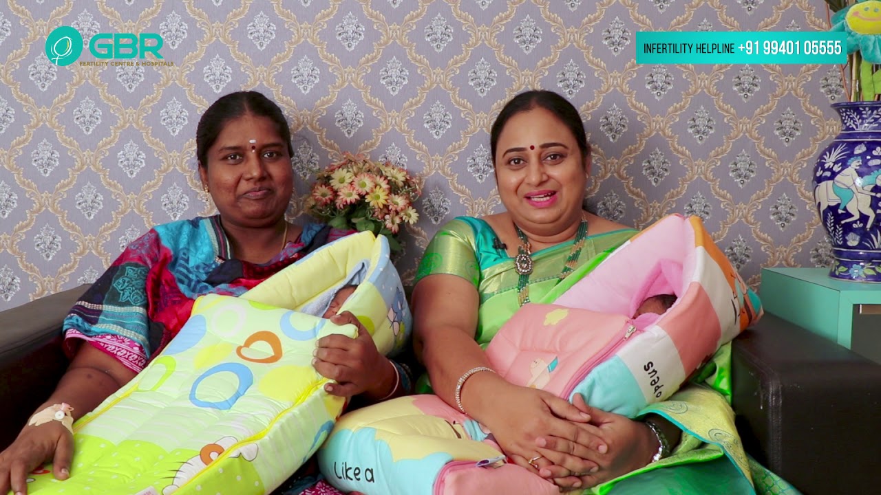 after 20 years, now I am a mother of two babies | #GBR Clinic & Fertility Centre, Chennai