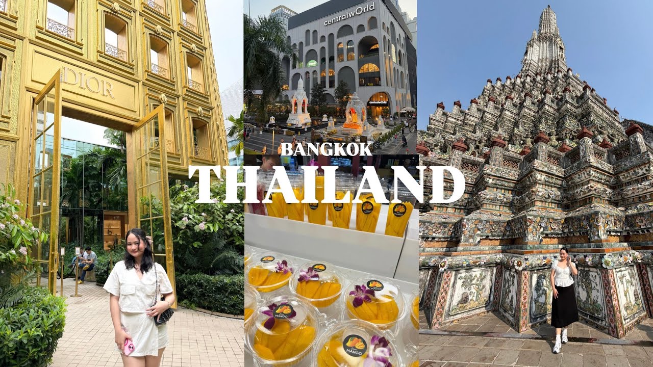 BANGKOK, THAILAND 🇹🇭 | (Dior Cafe, Wat Arun, HOLB)