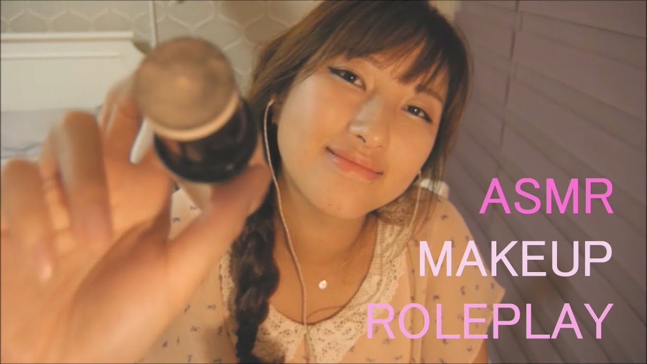 ASMR. 친구야 내가 화장 해줄게♡Friend Does Your Makeup for Relaxation (Whispering)
