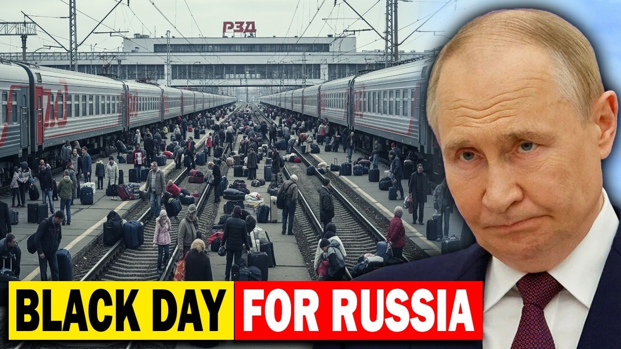 200 000 российских железнодорожников выступают против Путина на фоне краха отрасли &mdash; в Москве нач...