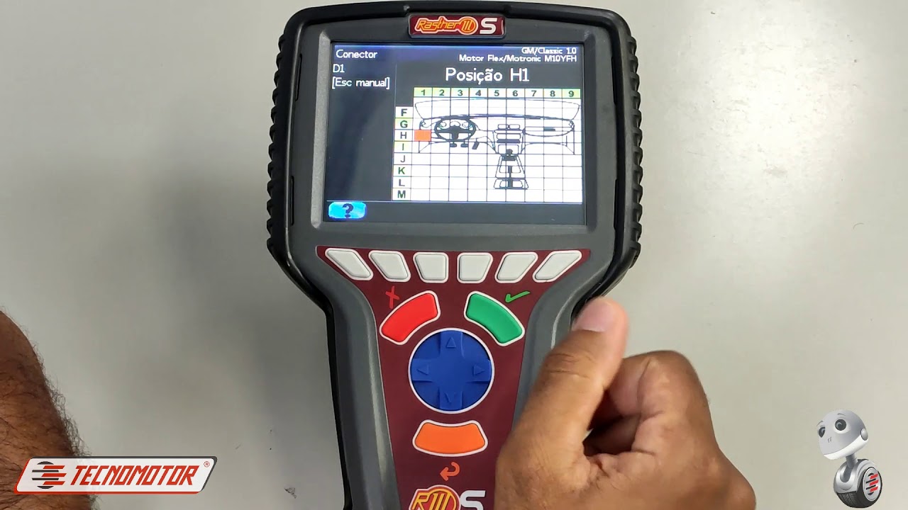TECNOMOTOR - RASTHER: MÓDULO 6: Identificação da ECU