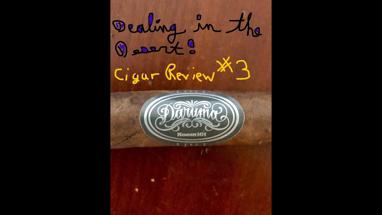Part 2 of 3 Room 101 Daruma Mutante Lancero 2012 cigar review #3