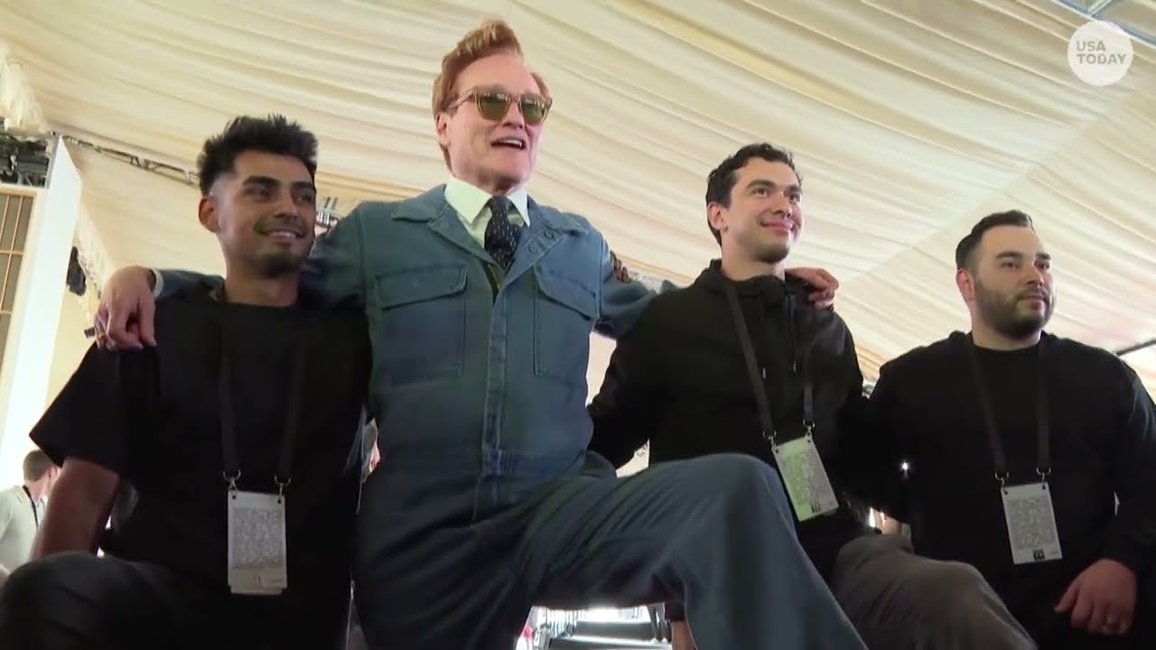 Conan O'Brien's Oscars hosting duties begin with red carpet rollout and teases for Academy Awards