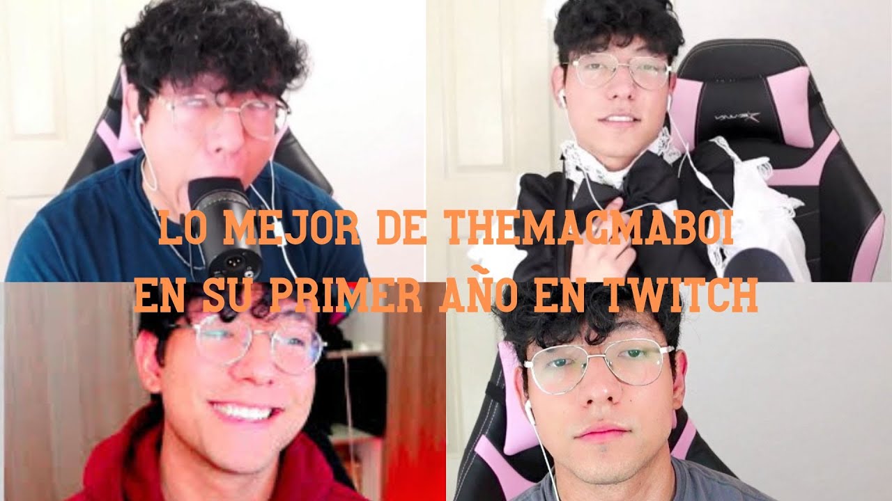 Primer año de de TheMagmaBoi en Twitch :D