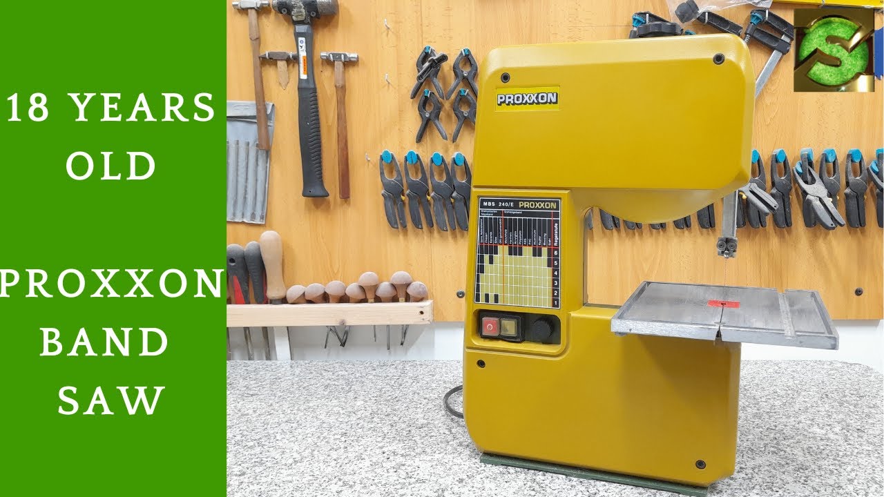 Proxxon Band Saw - dimensions and specifications- Power tool for scale modeling