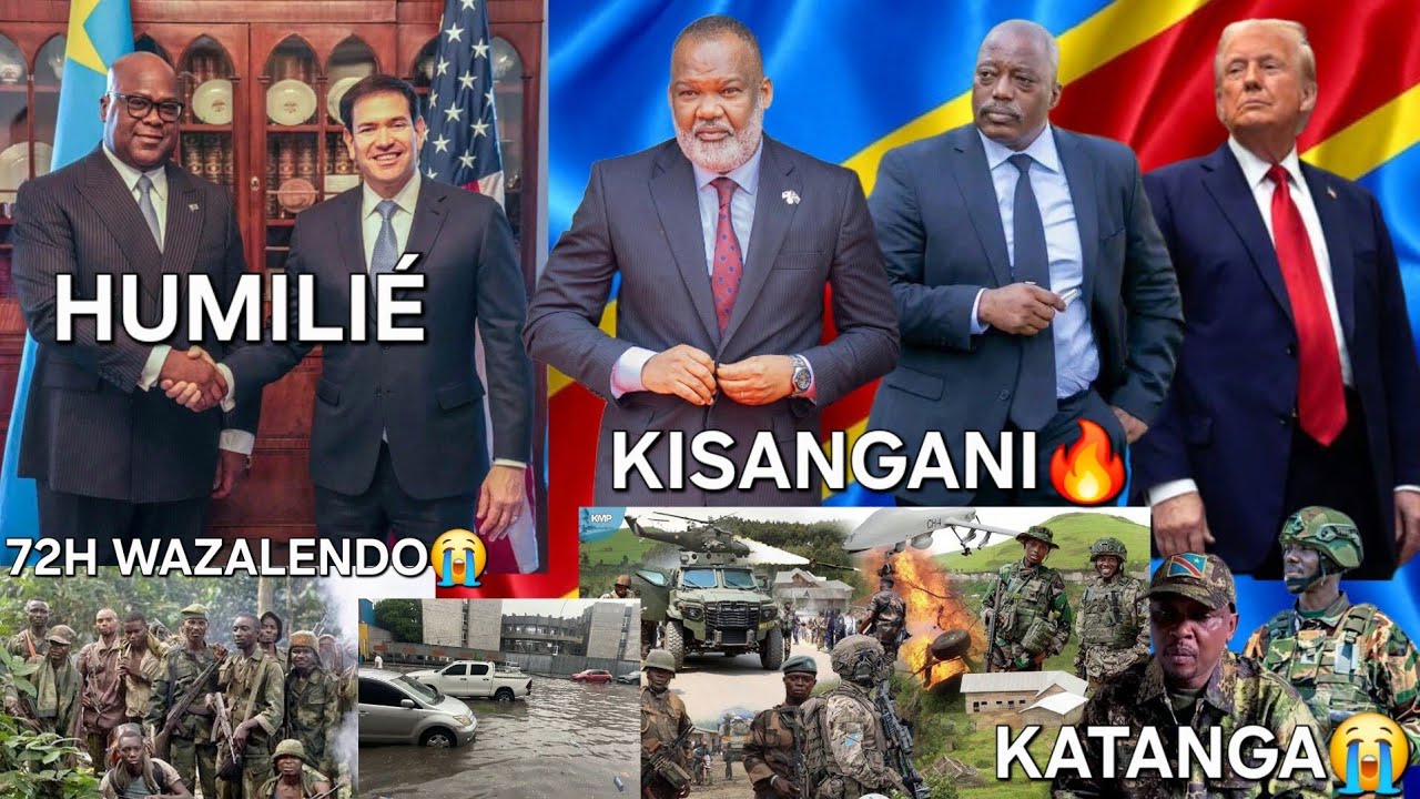 TRUMP LÂCHE FTSHISEKEDI C'EST FINI, WAZALENDO 48H QUITTER UVIRA, NANGAA AU KATANGA,KISANGANI,JKK 5.2