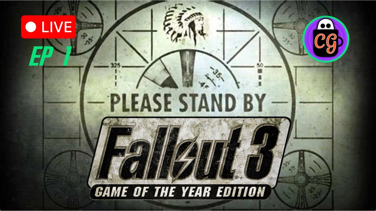 Can we make it out of the vault? Fallout 3 GOTY PC Episode 1 (Take 2)