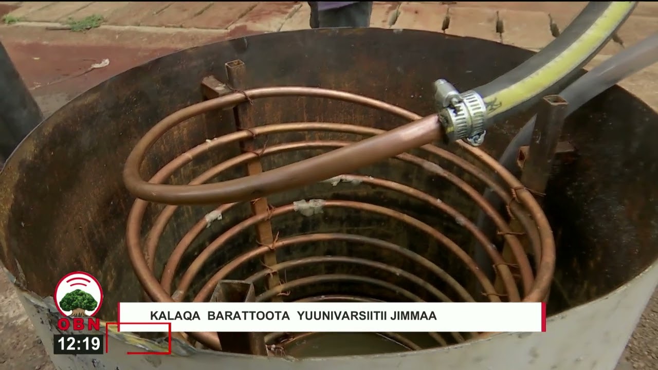 Kalaqa Barattota Yuunivarsitii Jimmaa Pilaastikarraa Boba'aa omishaan.