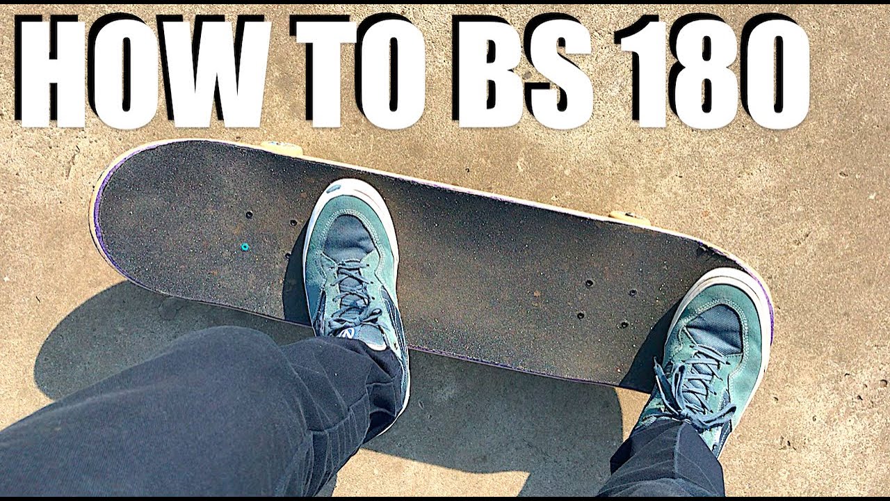 How to BS 180 the EASIEST Way on a Skateboard Tutorial