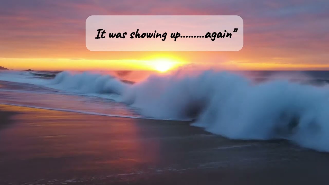 Slow Ocean Waves #oceanwaves  #reflectivevideo  #cinematiccalm  #quietstrength