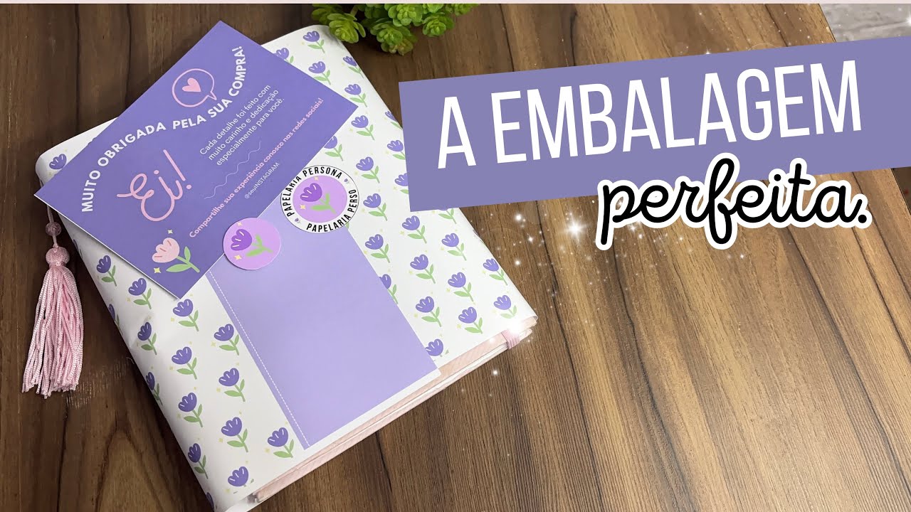 EMBALAGEM PARA ENTREGAR PEDIDOS DE ENCADERNAÇÃO - COM ARQUIVO