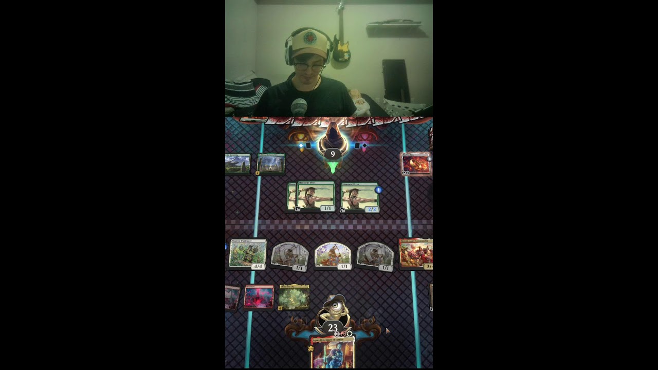 Throwin down on MTGA (Portrait)