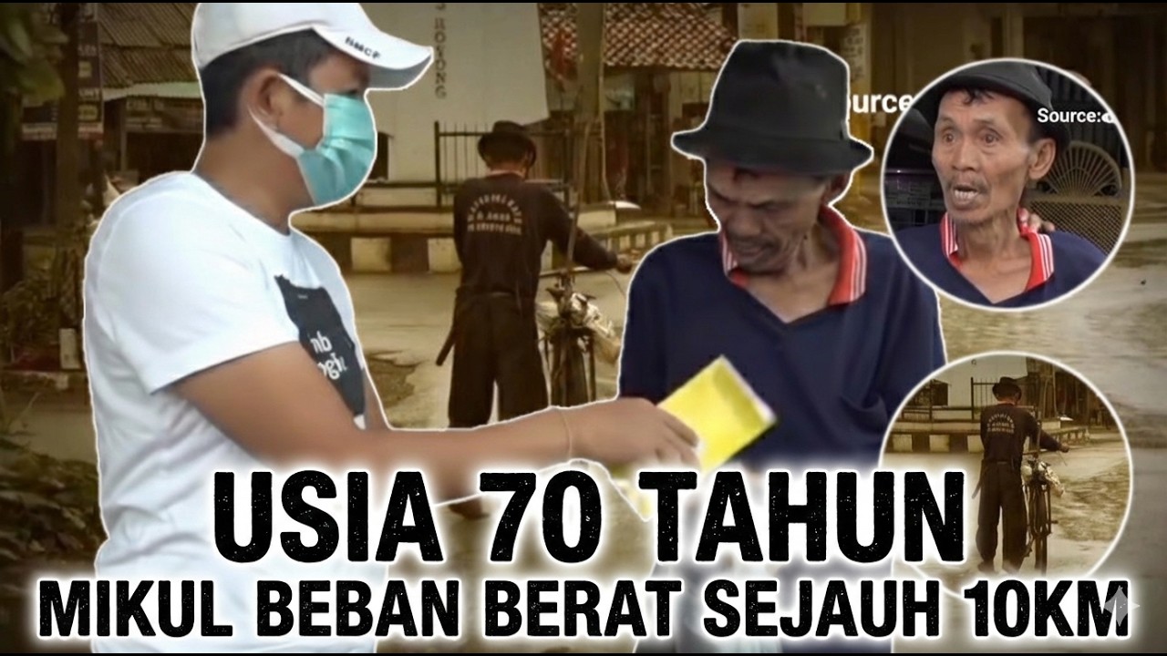 BELUM MAKAN SEJAK PAGI | Keteguhan Prinsip Kakek Ini Malah Bikin Kita Malu Sering Mengeluh