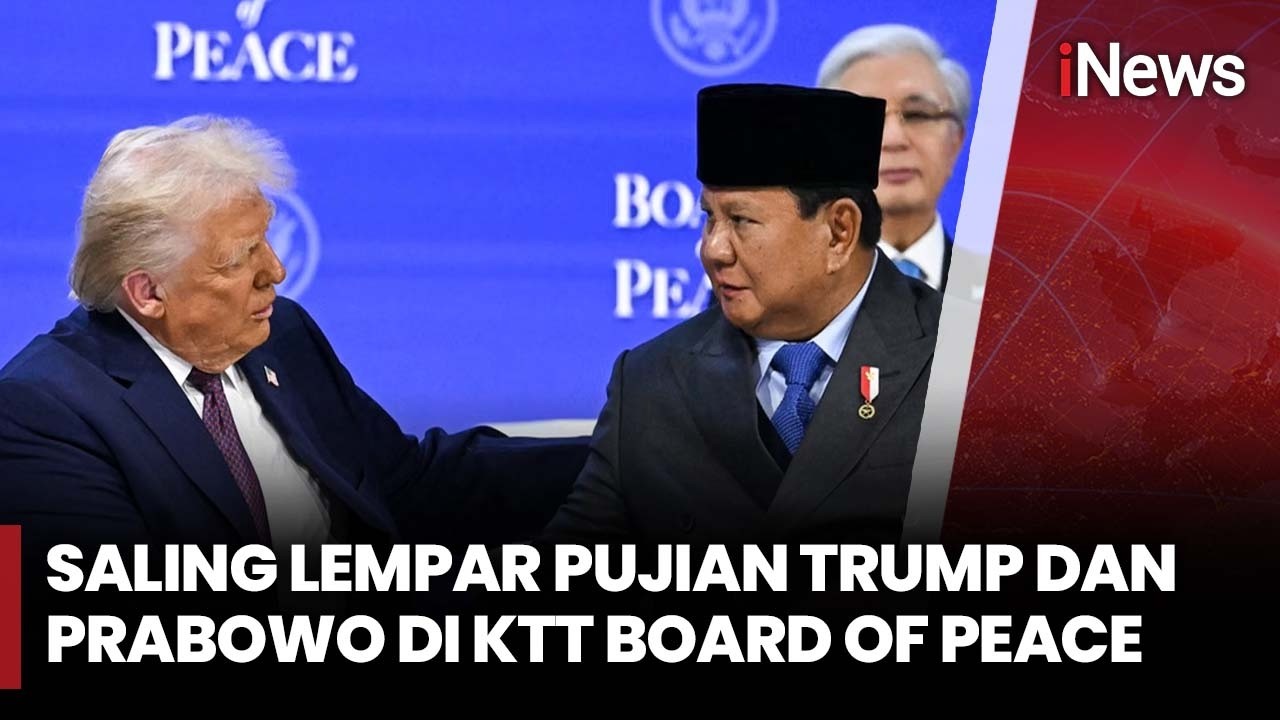 Pujian Trump ke Prabowo di KTT Perdamaian: Saya Tak Ingin Melawannya | iNews Pagi 20/2