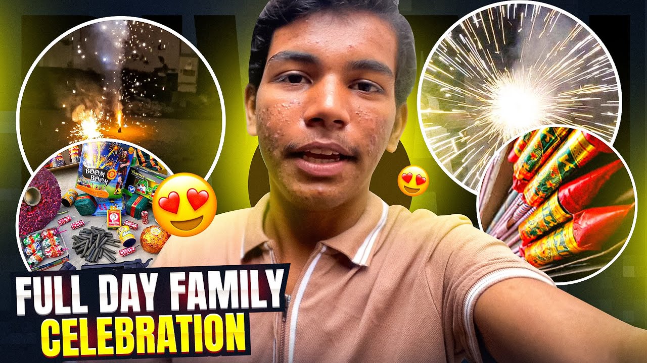 😱 HAMARI DIWALI 2025 VLOG 🪔 | Full Day Celebration | Real Indian Festival Vibes 💥 | Life With GaganV