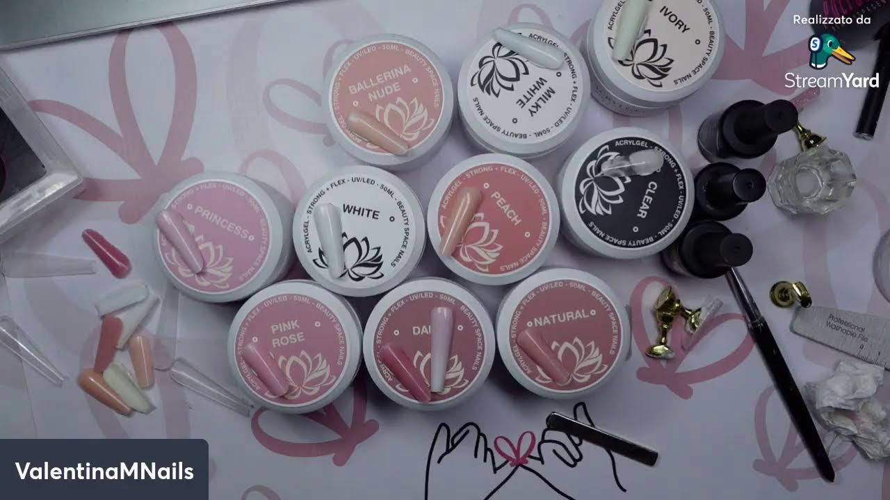 NAILS PRESENTAZIONE NUOVI ACRYLEL BEAUTYSPACENAILS