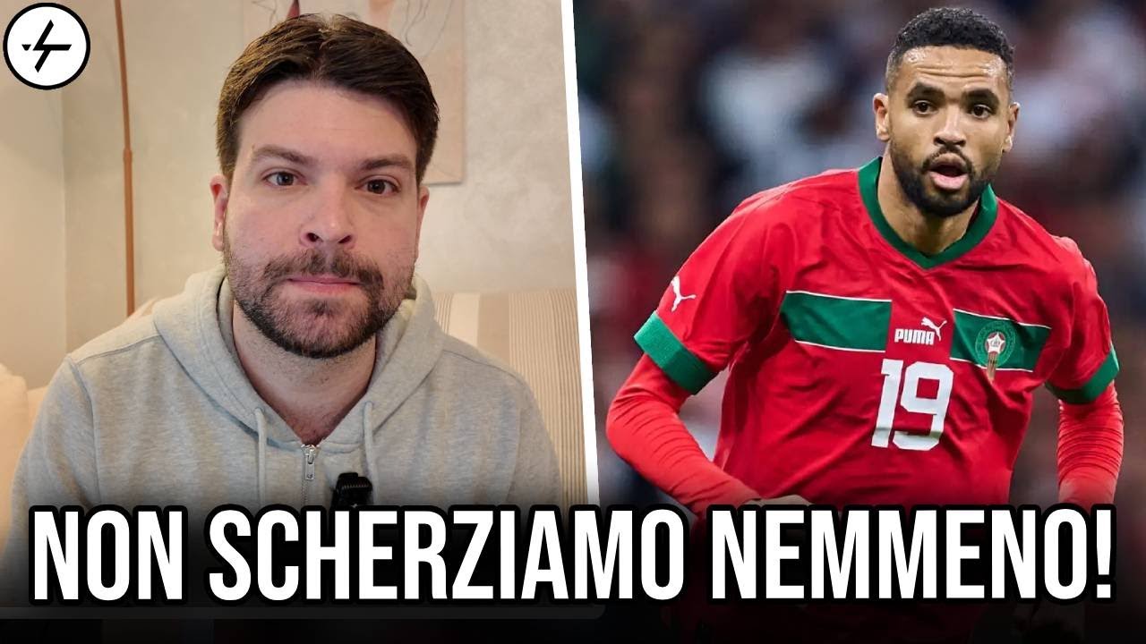 EN-NESYRI INDECISO SE VENIRE O MENO ALLA JUVENTUS? CHE STIA DOV'È! MA QUALE 