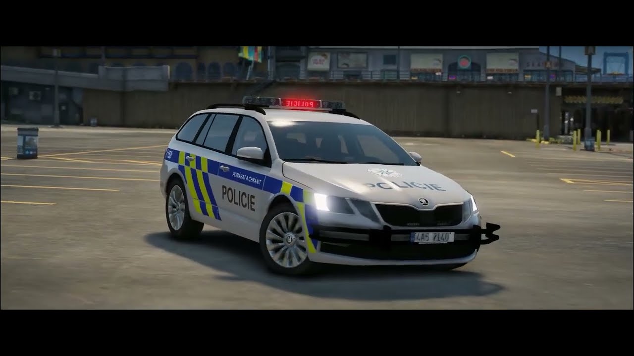 Cinemati Škoda Octavia III POLICIE ČR (FiveM)