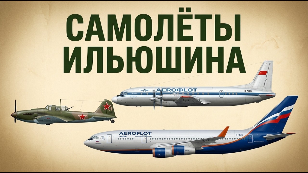 Все когда либо созданные самолеты Ил