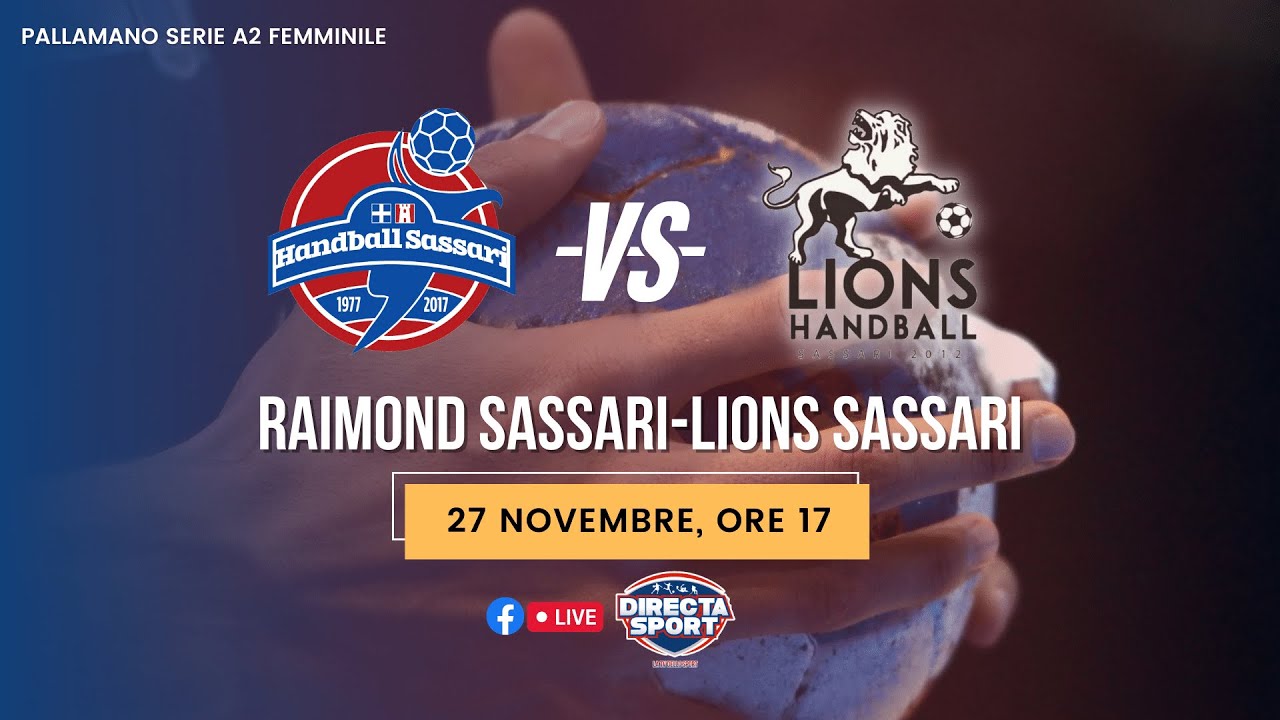 Pallamano A2F – Raimond Sassari-Lions Sassari (24-19)