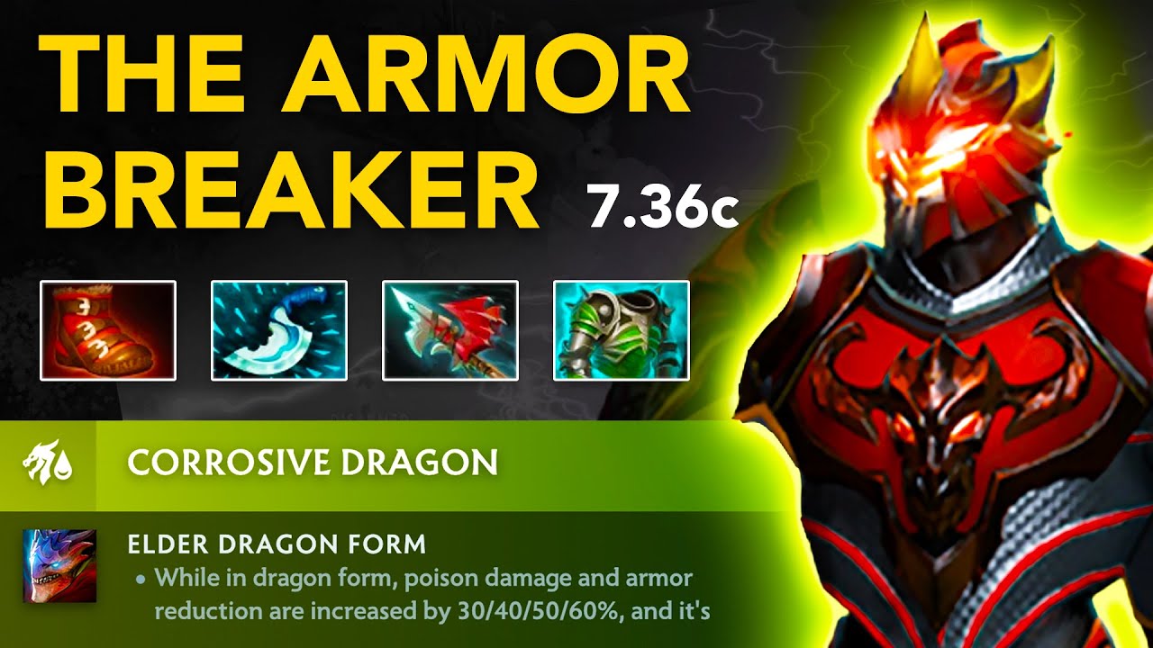 Malrine DRAGON KNIGHT Mid - Patch 7.36c | Full Gameplay Dota Class