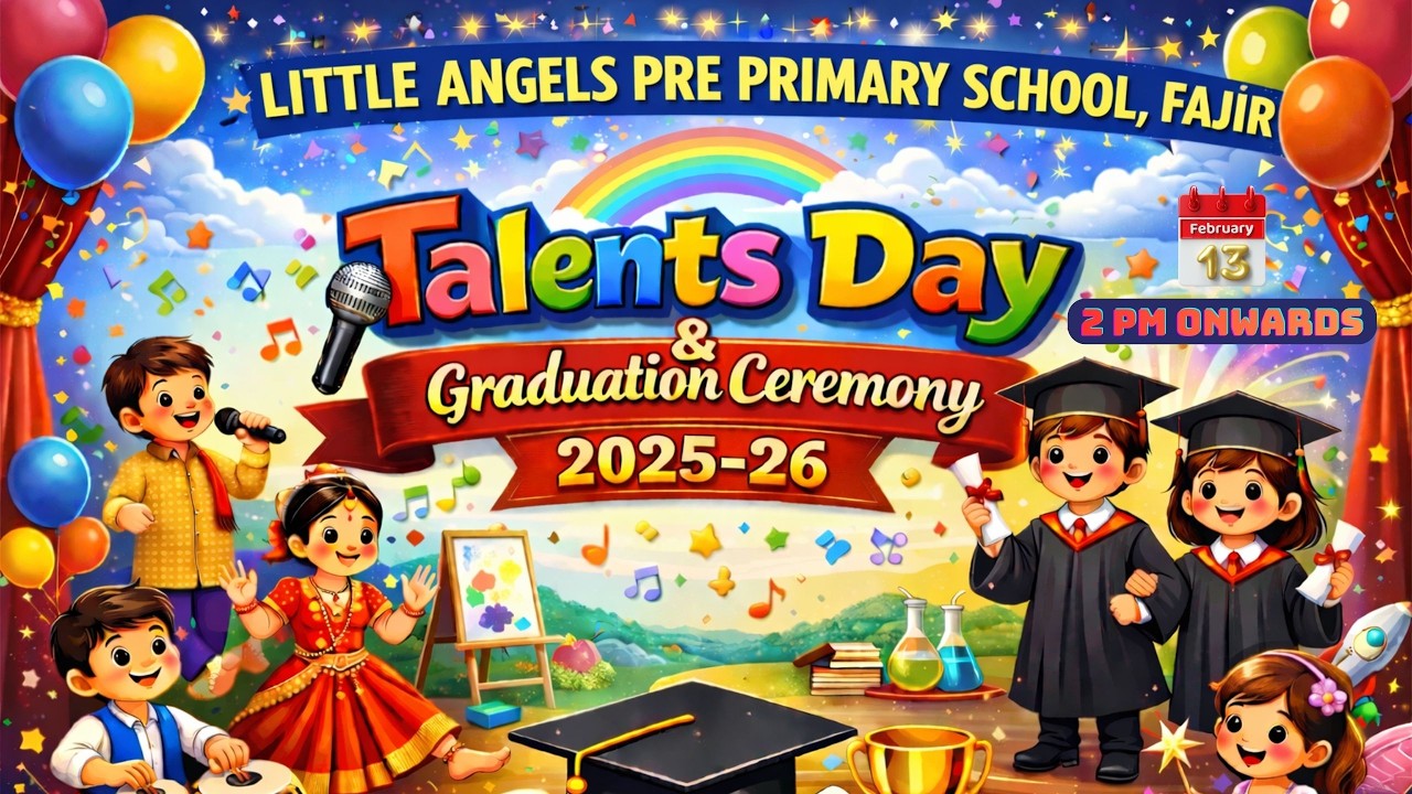 LITTLE ANGEL TALENTS & GRADUATION DAY // LITTLE ANGELS PRE PRIMARY SCHOOL FAJIR