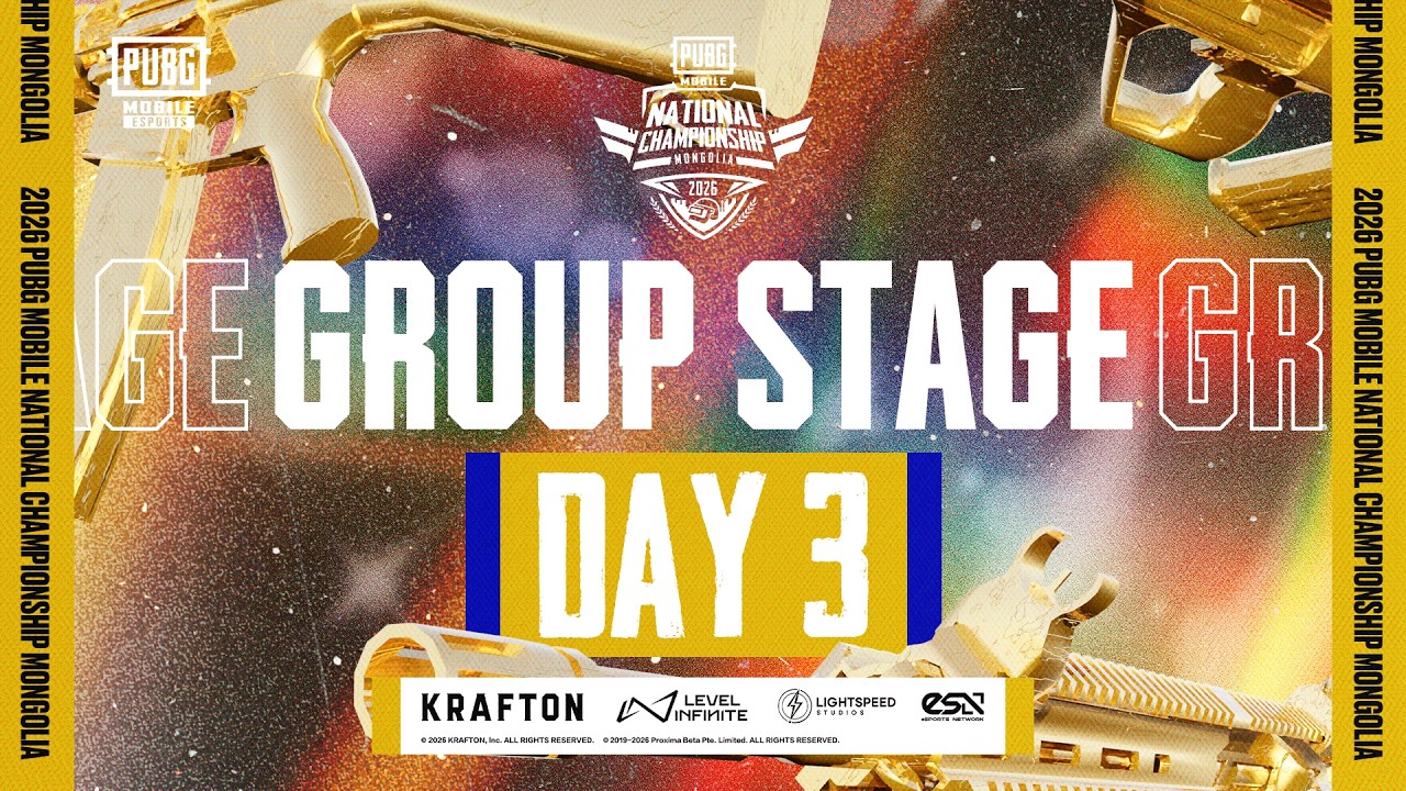 PUBGM National Championship | Group Stage | Day 3