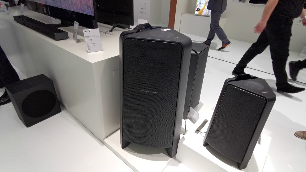 Samsung MX-T70 giga party audio max volume 1500W