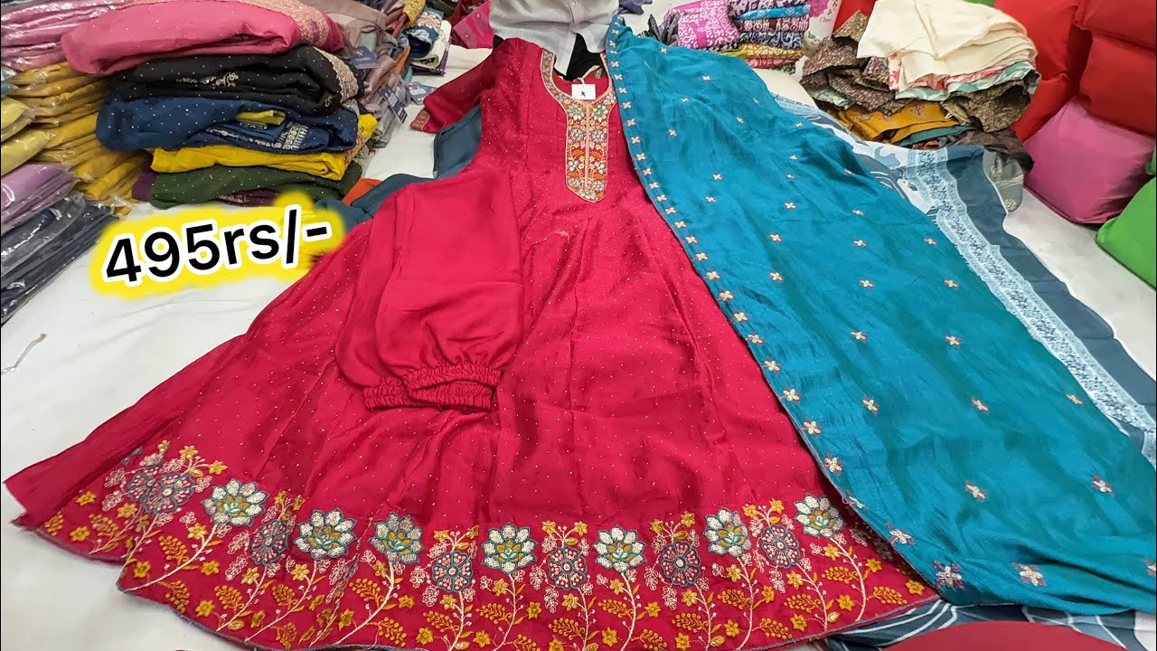 chickpet wholesale kurtis & co-oder sets @170rs | single piece available | partywear kurties