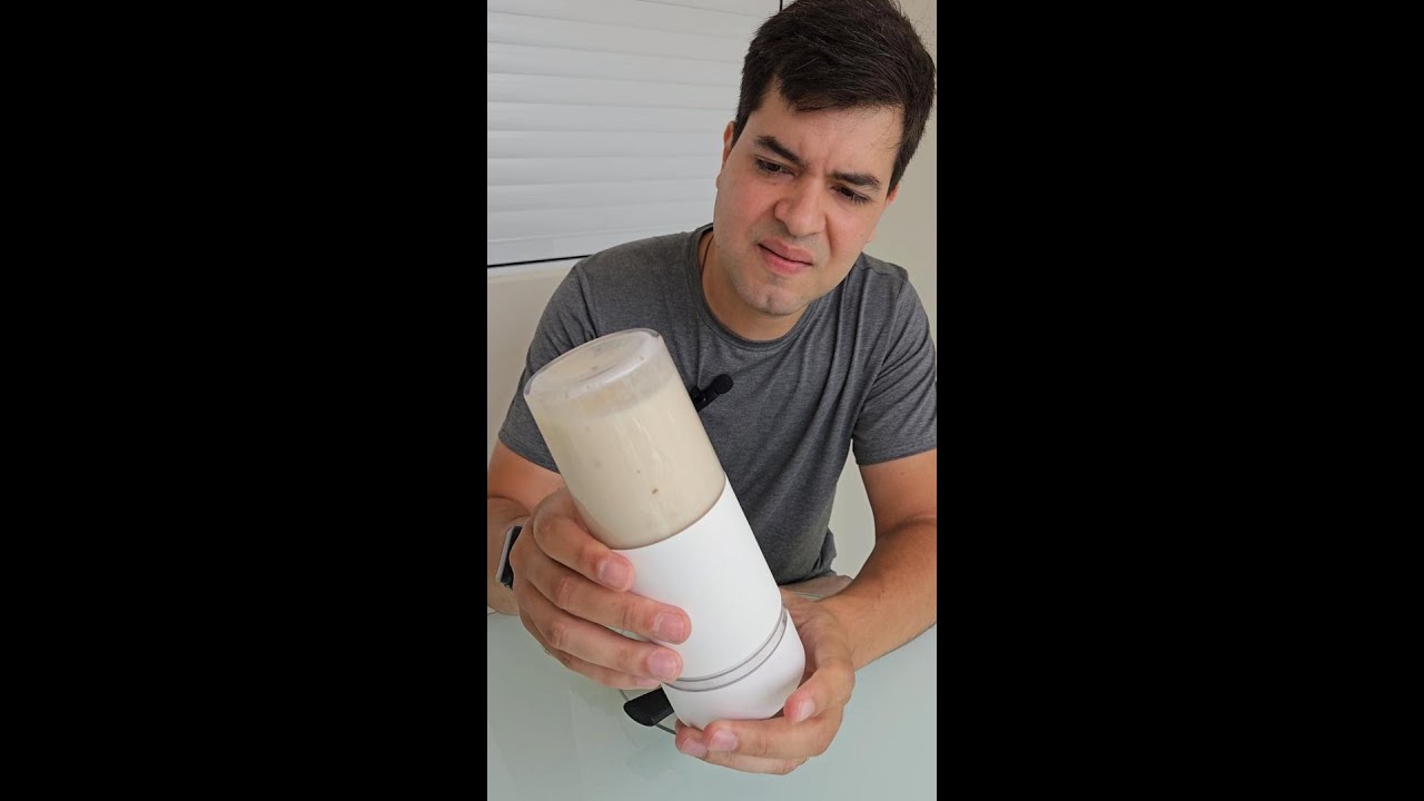 Descubra a revolu&ccedil;&atilde;o da praticidade com o Mini Liquidificador Xiaomi White!