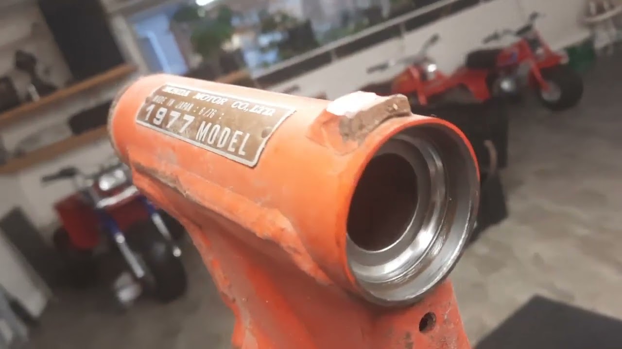 Ремонт Honda XR75, часть 1
