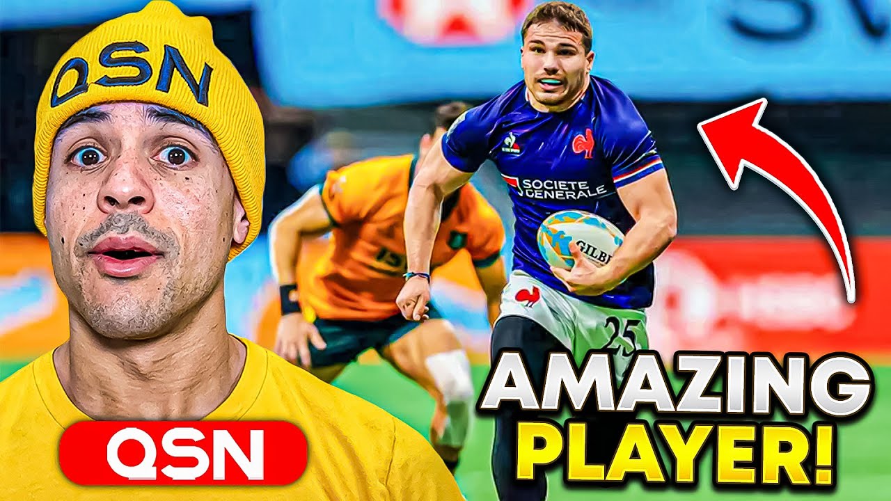 American Reacts to Antoine Dupont Highlights (Best Player in the World?)