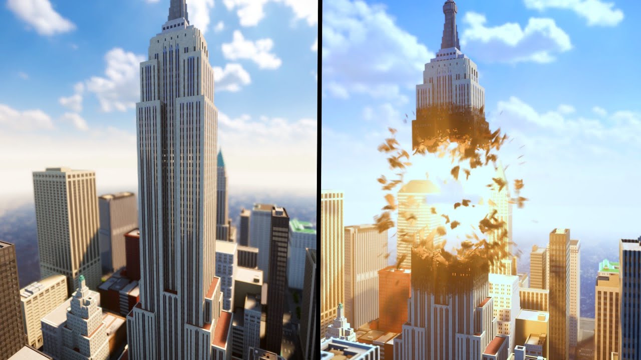 Controlled Demolition In New York City - Teardown