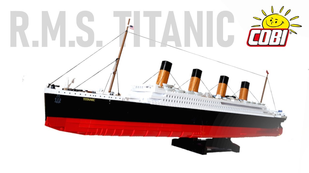 Cobi Titanic 1916 Building Timelapse 3000 Pieces Historical Collection