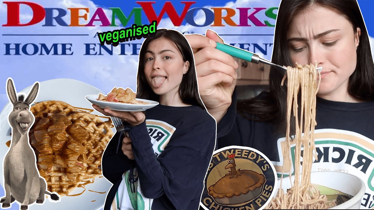 24hrs eating DREAMWORKS foods