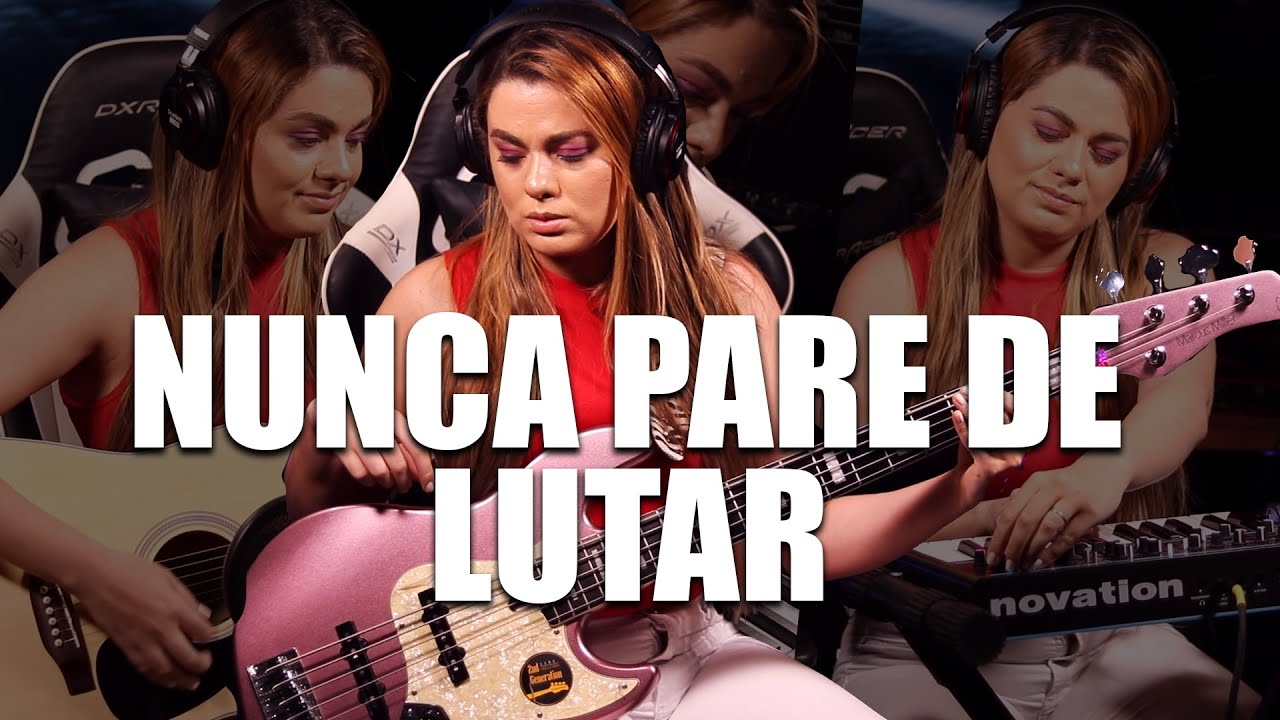NUNCA PARE DE LUTAR - LUDMILA FERBER || BASS COVER - Giane Rangel