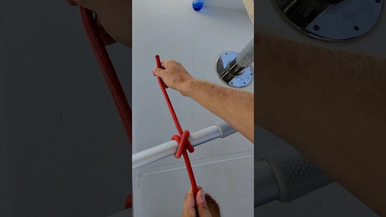 🪢 Jak uvázat lodní uzel?